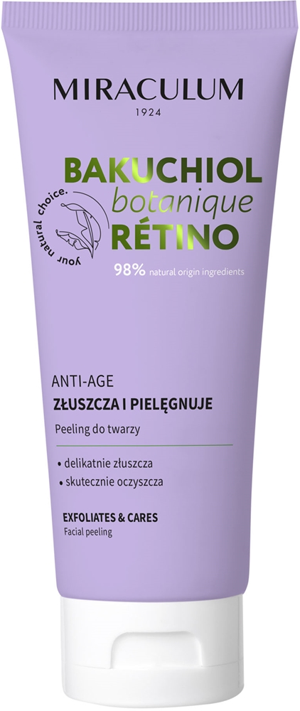 Нежный скраб Bakuchiol Miraculum, 100 мл
Нежный скраб Bakuchiol Miraculum, 100 мл