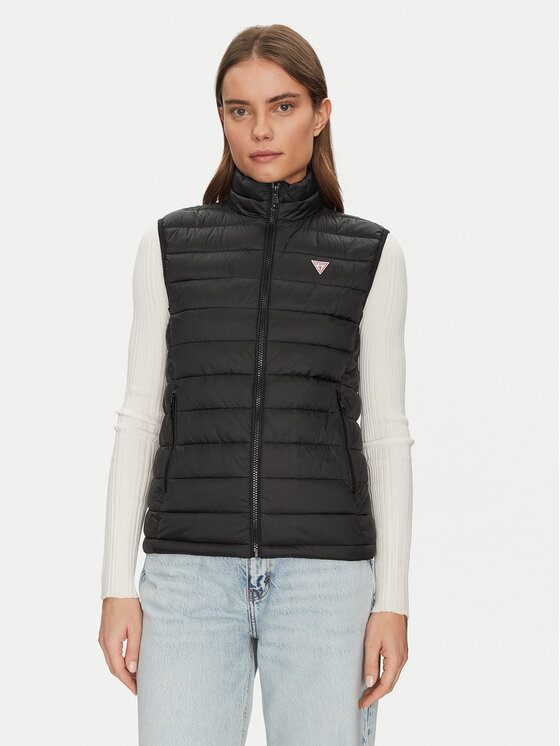 Утепленный жилет regular fit W5RN55 WHAB2 Guess Jeans, черный
Утепленный жилет regular fit W5RN55 WHAB2 Guess Jeans, черный
