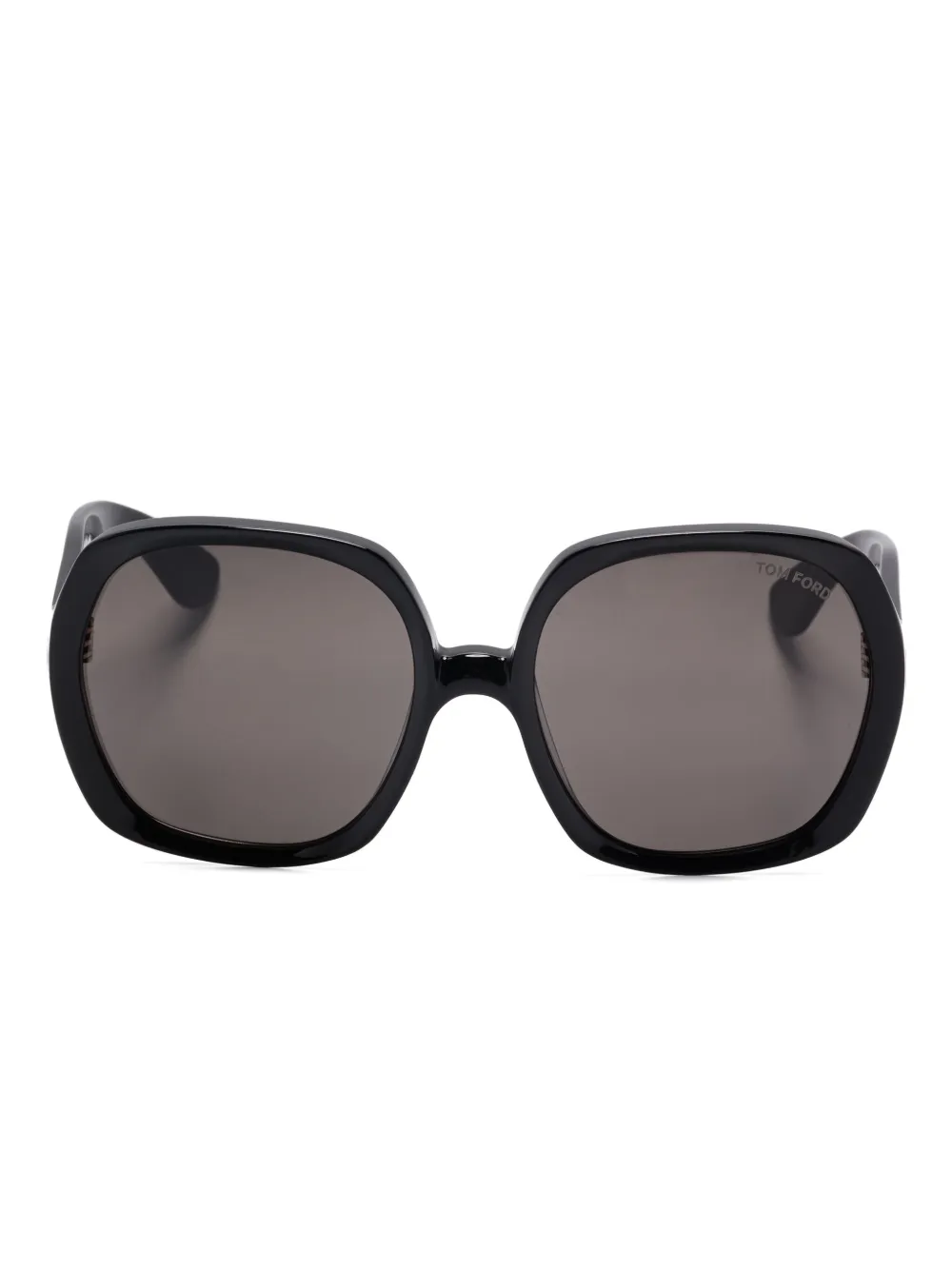 Солнцезащитные очки в массивной оправе TOM FORD Eyewear, черный
Солнцезащитные очки в массивной оправе TOM FORD Eyewear, черный