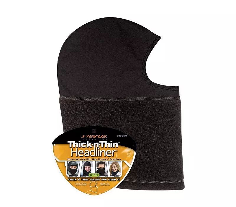 Балаклава Seirus Youth Thick N Thin, черный 
Балаклава Seirus Youth Thick N Thin, черный