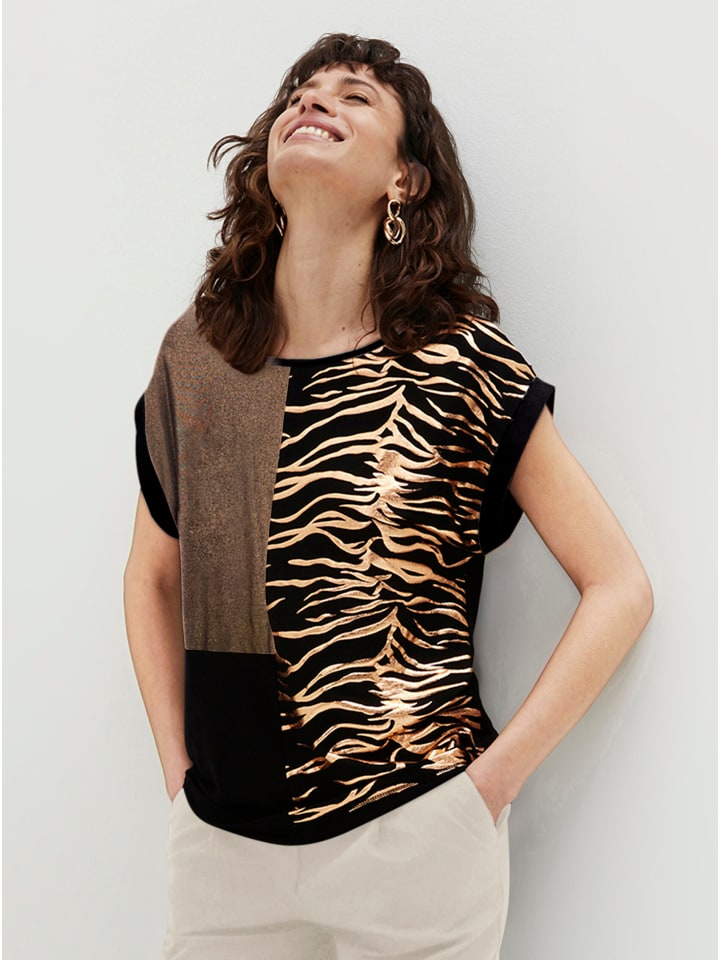 WITT WEIDEN Футболка с короткими рукавами и принтом в черно-медных тонах, Черный, WITT WEIDEN Футболка с короткими рукавами и принтом в черно-медных тонах
WITT WEIDEN Футболка с короткими рукавами и принтом в черно-медных тонах, Черный, WITT WEIDEN Футболка с короткими рукавами и принтом в черно-медных тонах