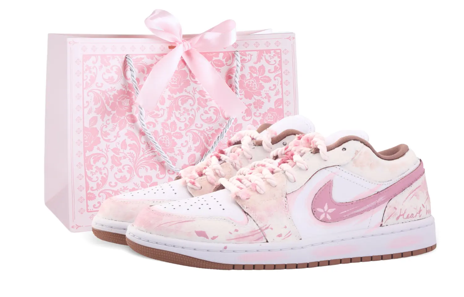 Jordan Кроссовки Air 1 Drippy Kinomoto Sakura Low top Vintage Basketball Shoes Unisex Pink White
Jordan Кроссовки Air 1 Drippy Kinomoto Sakura Low top Vintage Basketball Shoes Unisex Pink White