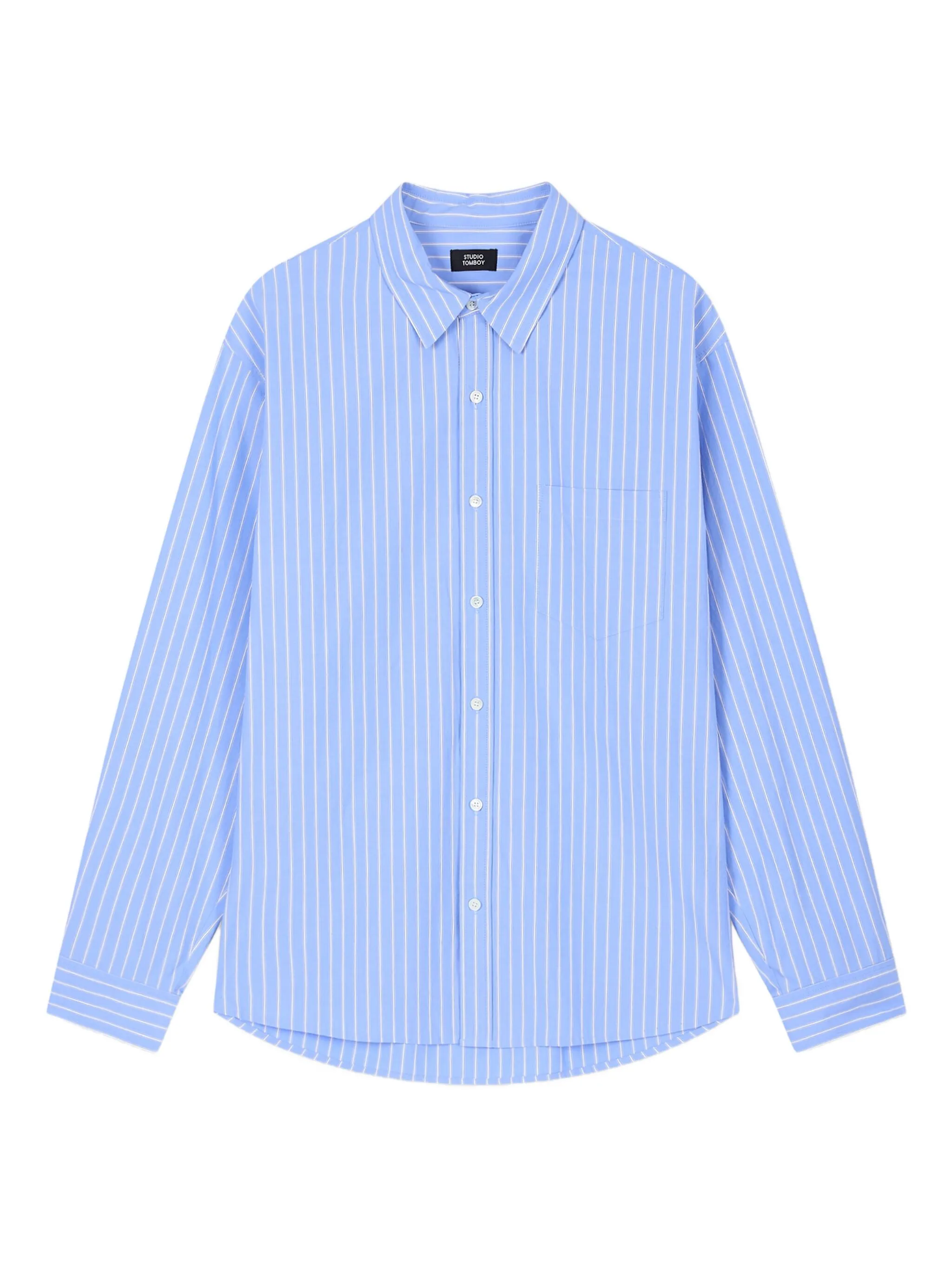 Рубашка в полоску Tomboy, синий
Рубашка в полоску Tomboy, синий