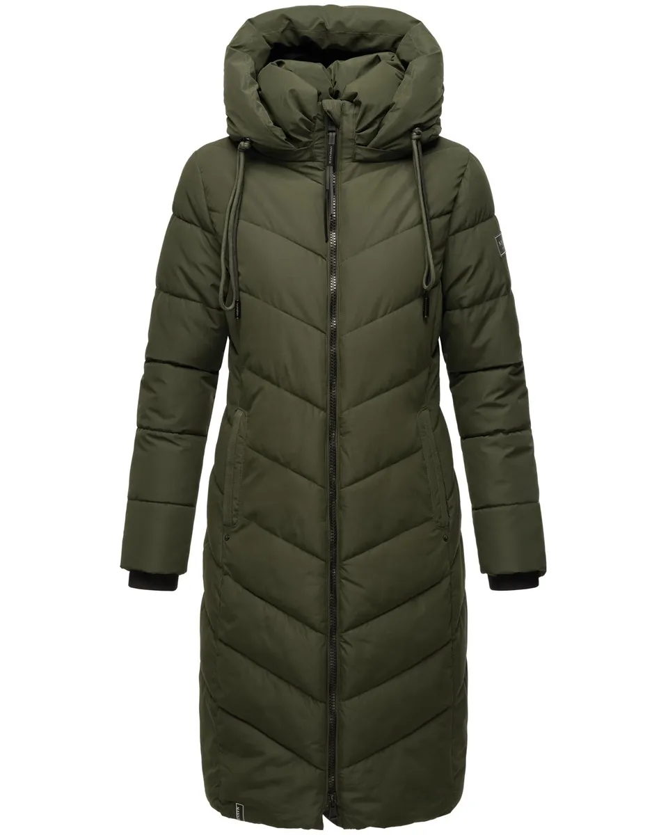 Стеганое пальто Наваху "Сахнекатции XIV", шикарное зимнее пальто с уютным теплым воротником-стойкой Navahoo, зеленый
Стеганое пальто Наваху "Сахнекатции XIV", шикарное зимнее пальто с уютным теплым воротником-стойкой Navahoo, зеленый