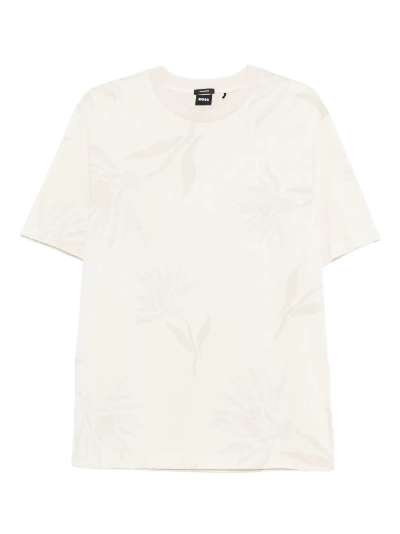 Футболка BOSS из хлопка с цветочным принтом, нейтральный
Футболка BOSS из хлопка с цветочным принтом, нейтральный