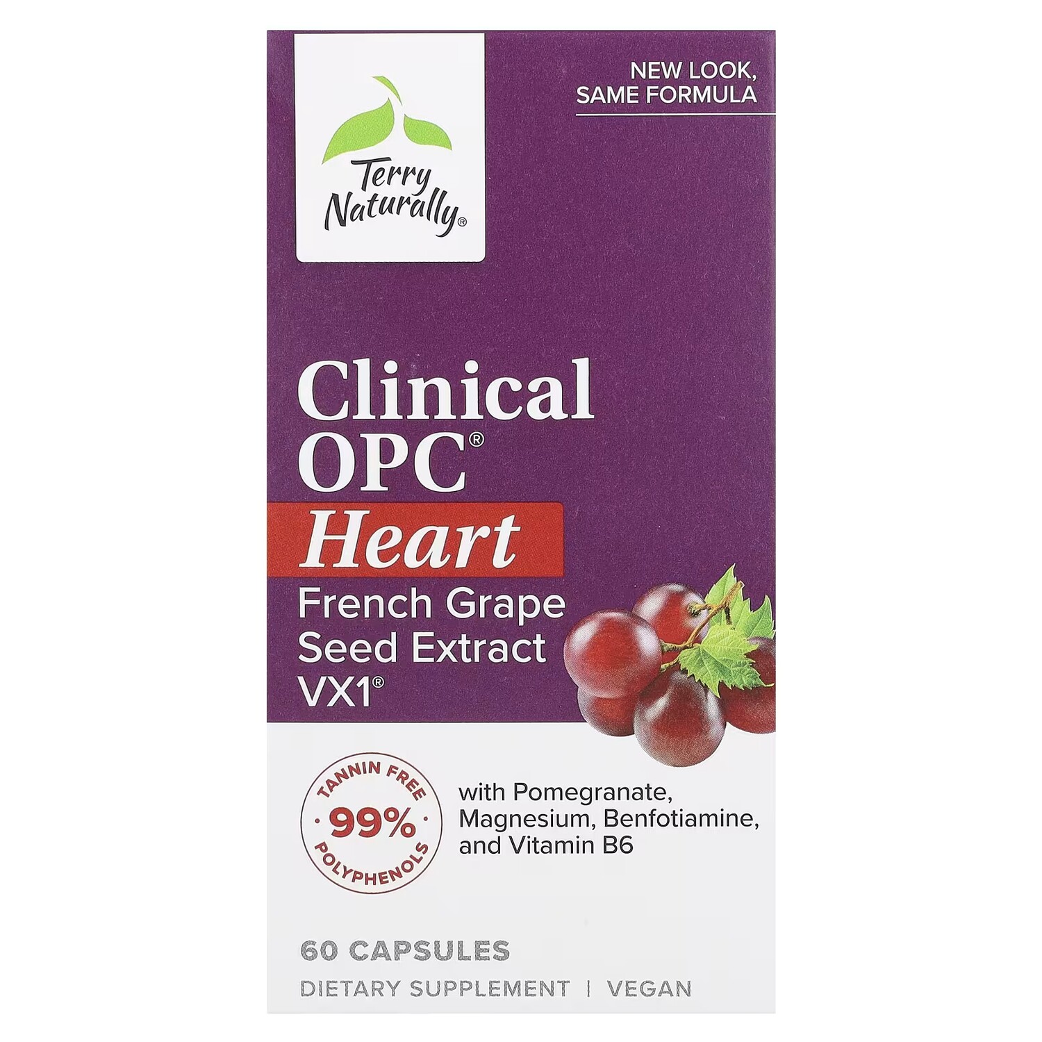 Добавка Terry Naturally Clinical OPC Heart для сердечно-сосудистой системы, 60 капсул
Добавка Terry Naturally Clinical OPC Heart для сердечно-сосудистой системы, 60 капсул