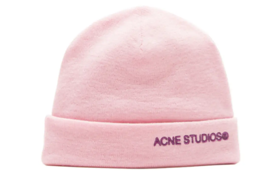 Унисекс розовая шерстяная шапка Acne Studios
Унисекс розовая шерстяная шапка Acne Studios