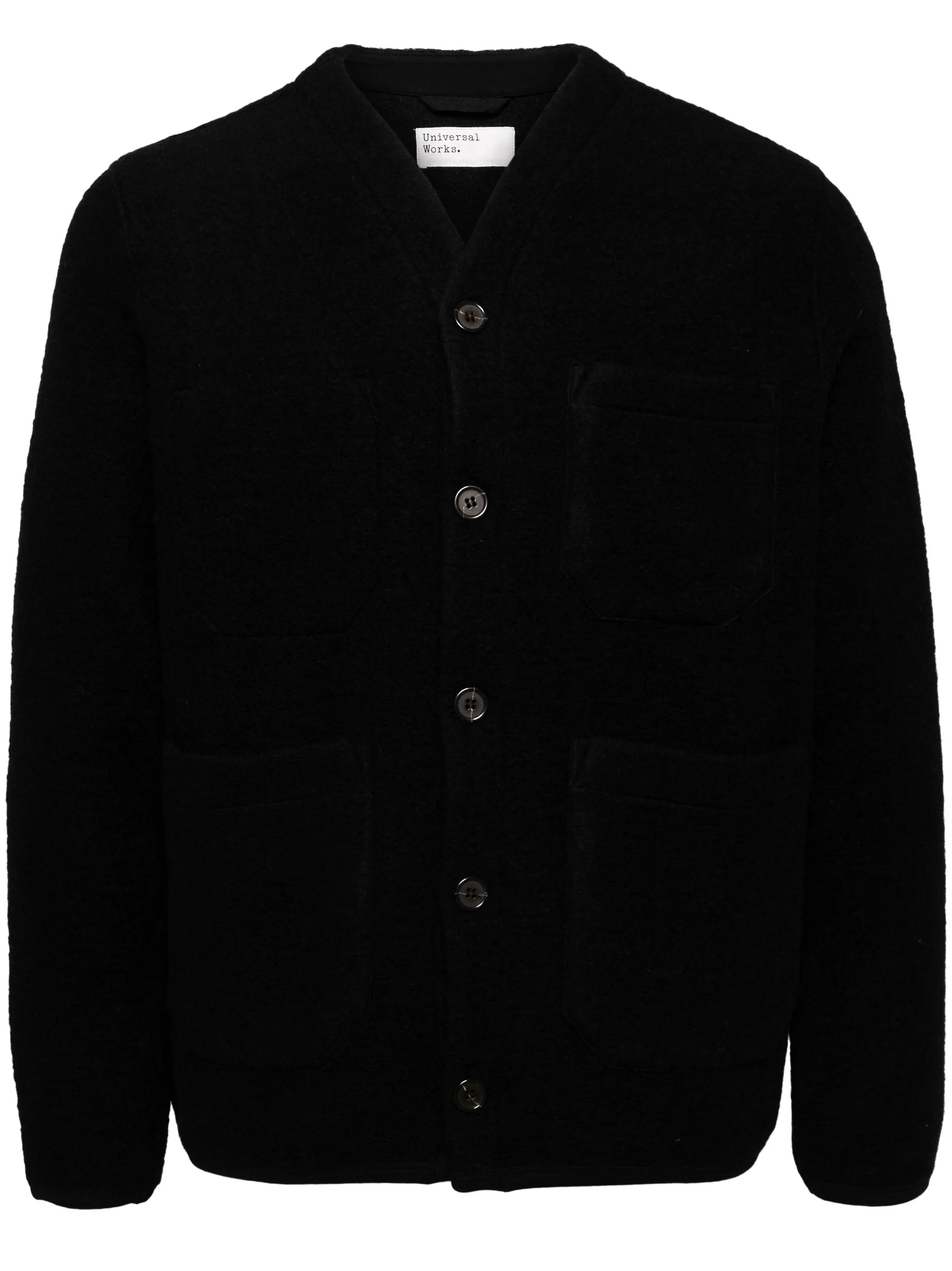 Флисовый кардиган Universal Works, черный
Флисовый кардиган Universal Works, черный