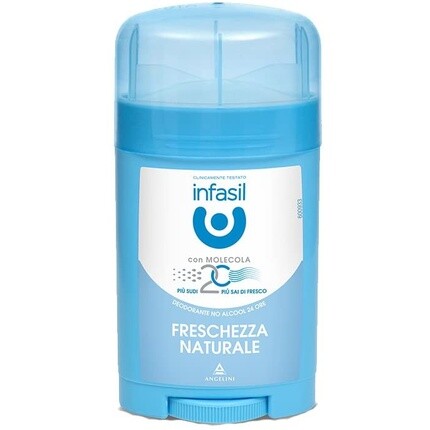Дезодорант-стик «Натуральная свежесть» 40 мл, Infasil
Дезодорант-стик «Натуральная свежесть» 40 мл, Infasil