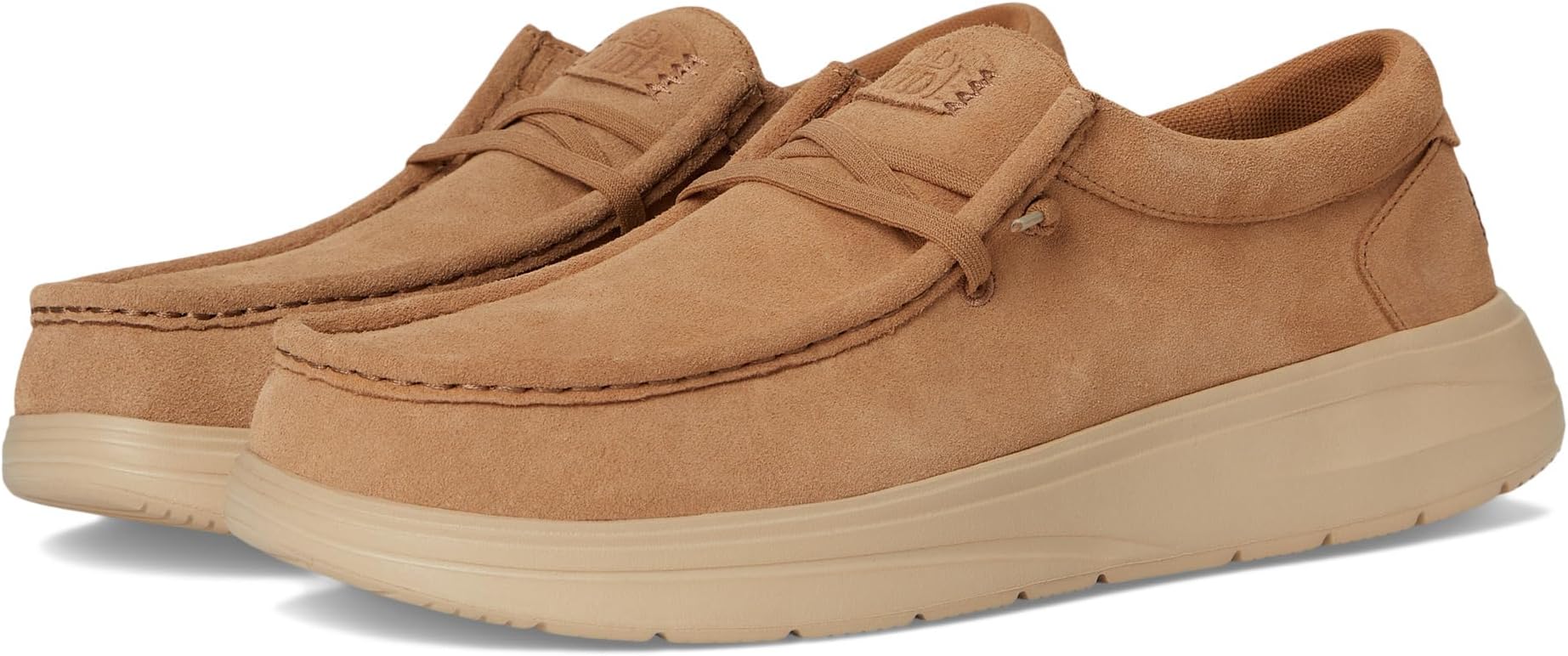Лоферы Hey Dude Wally COMF Suede, Tobacco Brown/Irish Cream
Лоферы Hey Dude Wally COMF Suede, Tobacco Brown/Irish Cream