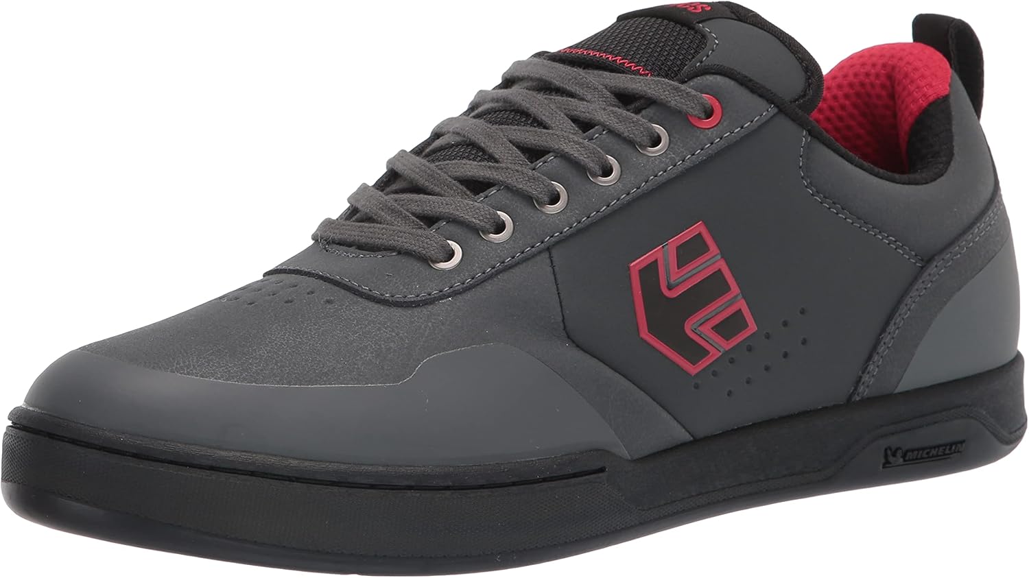 Мужские велосипедные кроссовки Etnies Culvert с низким верхом и резиновой подошвой Michelin для скейта, темно-серый/черный/красный
Мужские велосипедные кроссовки Etnies Culvert с низким верхом и резиновой подошвой Michelin для скейта, темно-серый/черный/красный