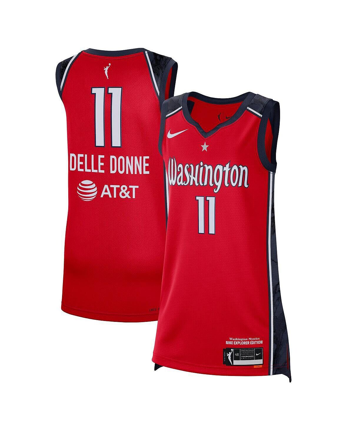 Унисекс Елена Делле Донн Red Washington Mystics 2021 Victory Player Джерси - Explorer Edition Nike
Унисекс Елена Делле Донн Red Washington Mystics 2021 Victory Player Джерси - Explorer Edition Nike