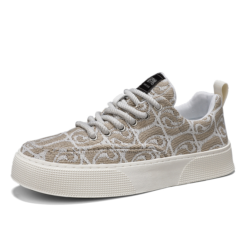 Budding Bear Антискользящие и износостойкие низкие скейтерские кроссовки для мужчин с эффектом увеличения роста - бежевые, цвет Beige
Budding Bear Антискользящие и износостойкие низкие скейтерские кроссовки для мужчин с эффектом увеличения роста - бежевые, цвет Beige