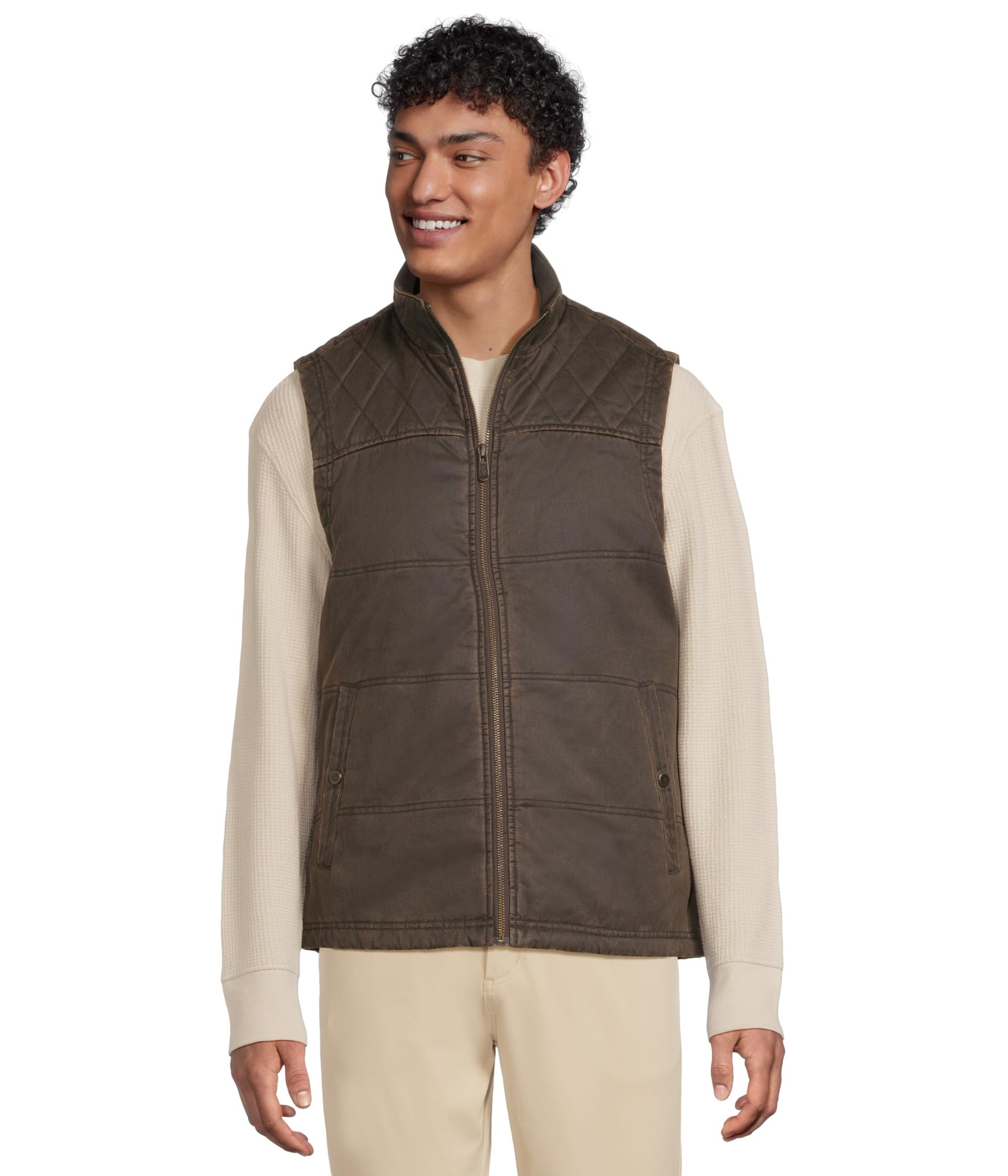 Жилет Johnston & Murphy Antique Cotton Channel Quilted Vest, коричневый
Жилет Johnston & Murphy Antique Cotton Channel Quilted Vest, коричневый
