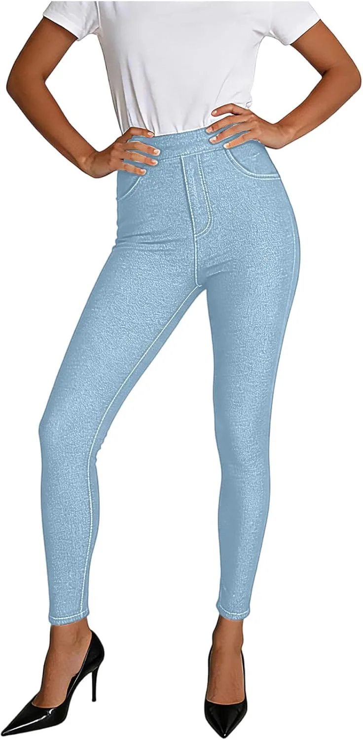 Женские джинсы-леггинсы Pencil Pant с высокой посадкой и эффектом подтяжки
Женские джинсы-леггинсы Pencil Pant с высокой посадкой и эффектом подтяжки