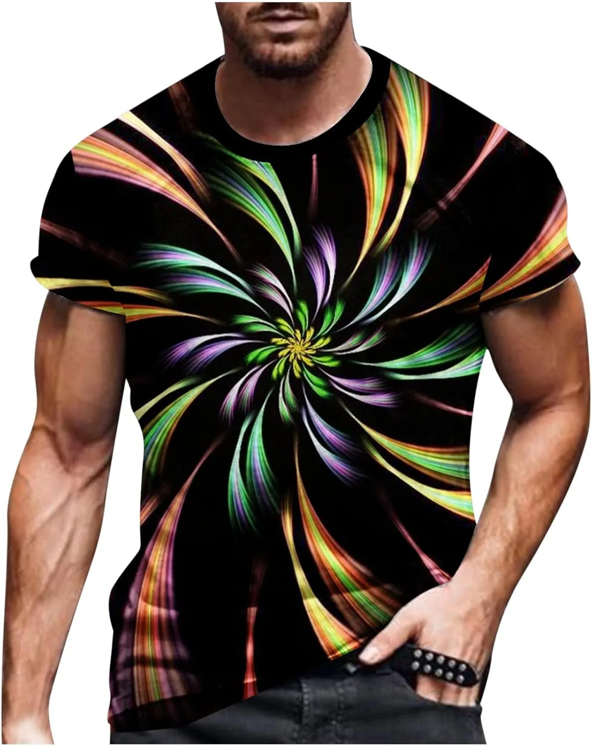 Футболка с 3D-принтом и забавным принтом, короткий рукав Zeiyignr
Футболка с 3D-принтом и забавным принтом, короткий рукав Zeiyignr