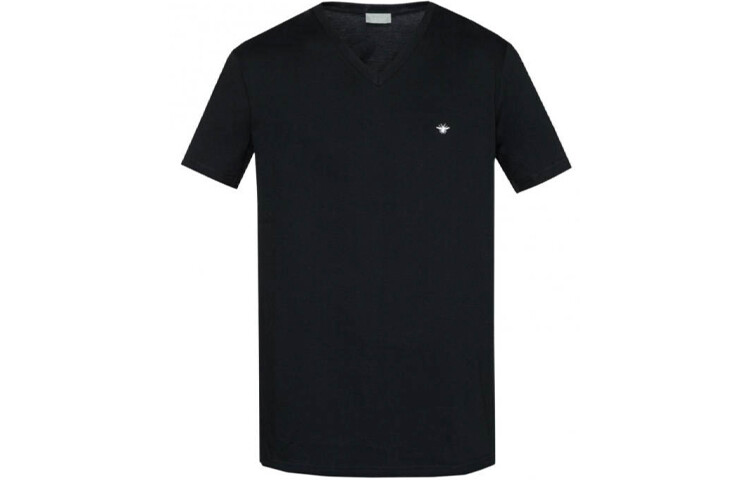 Ежеквартальные новинки Футболка мужская черная Dior, черный
Ежеквартальные новинки Футболка мужская черная Dior, черный