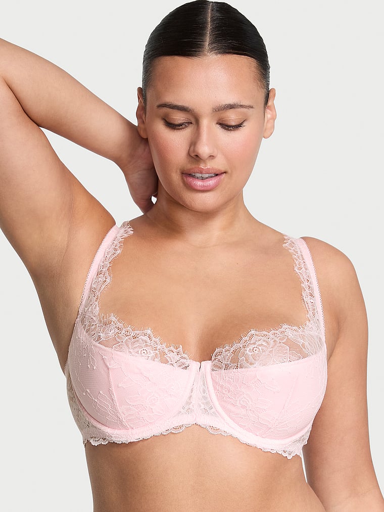 Бюстгальтер-Балконет с кружевом розового цвета Very Sexy, lace angel pink
Бюстгальтер-Балконет с кружевом розового цвета Very Sexy, lace angel pink