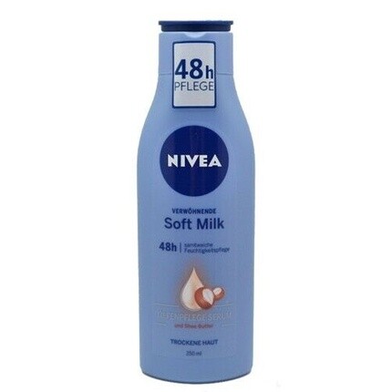 NIVEA Soft Milk Сыворотка для глубокого ухода с маслом ши, 48 часов, увлажняющая, 250 мл
NIVEA Soft Milk Сыворотка для глубокого ухода с маслом ши, 48 часов, увлажняющая, 250 мл