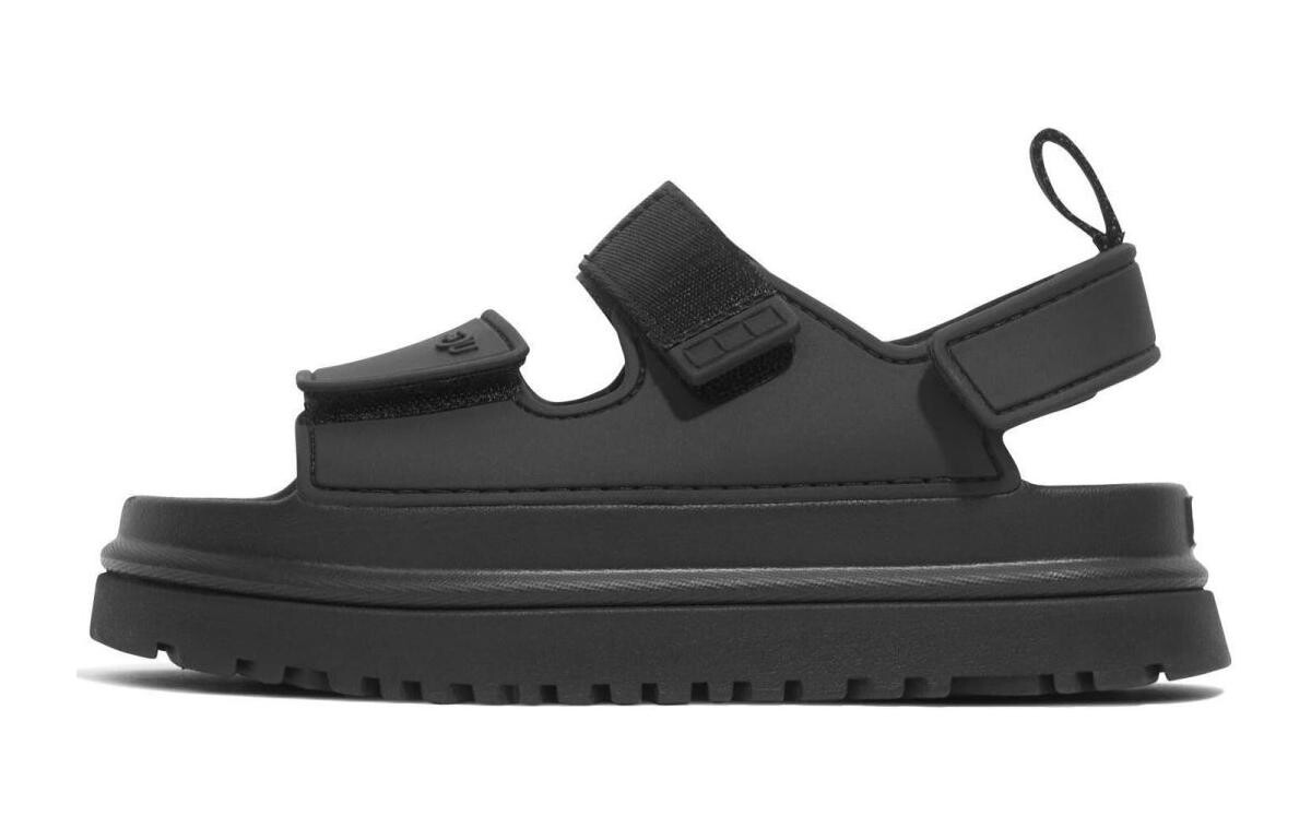 Детские сандалии GoldenGlow с ремешками на липучках Ugg, черный
Детские сандалии GoldenGlow с ремешками на липучках Ugg, черный