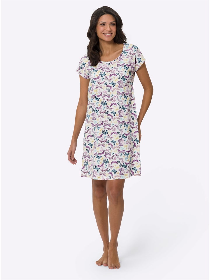 Ночная рубашка с принтом экрю Sieh an!
Ночная рубашка с принтом экрю Sieh an!