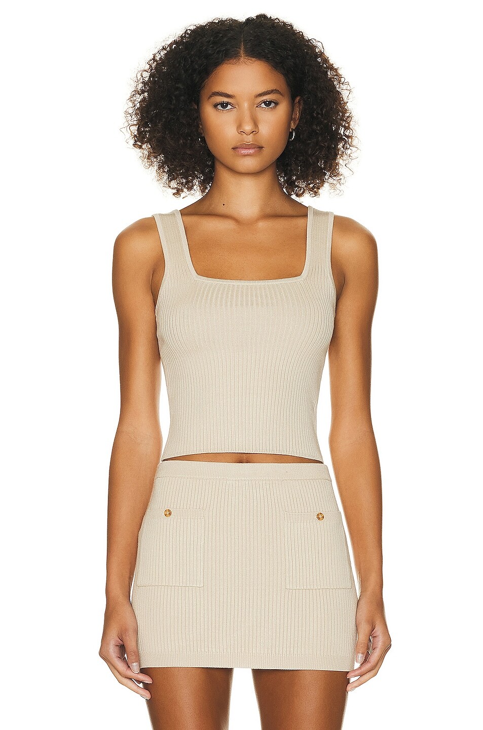 Топ Helsa Halden Square Neck, цвет Oyster
Топ Helsa Halden Square Neck, цвет Oyster