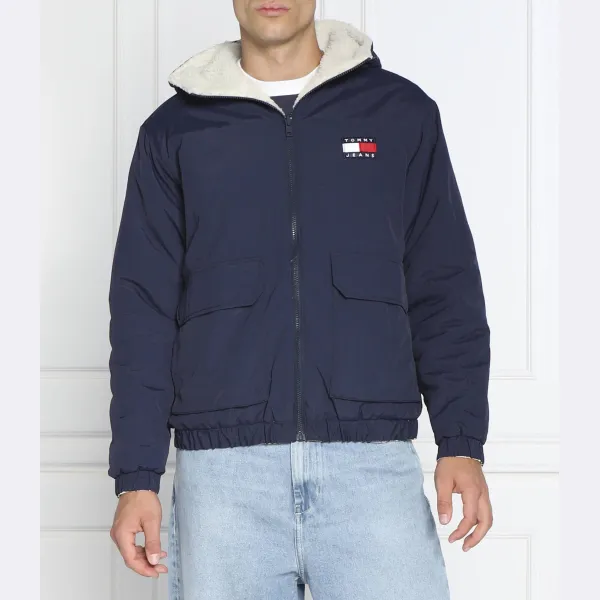 Двусторонняя куртка свободного кроя из шерпы Tommy Hilfiger, синий
Двусторонняя куртка свободного кроя из шерпы Tommy Hilfiger, синий