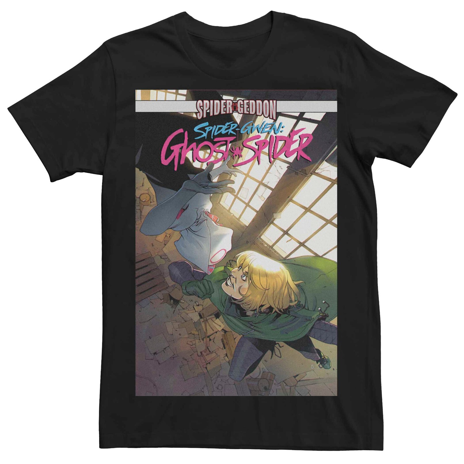 Мужская футболка с рисунком Marvel Spider-Gwen Licensed Character
Мужская футболка с рисунком Marvel Spider-Gwen Licensed Character