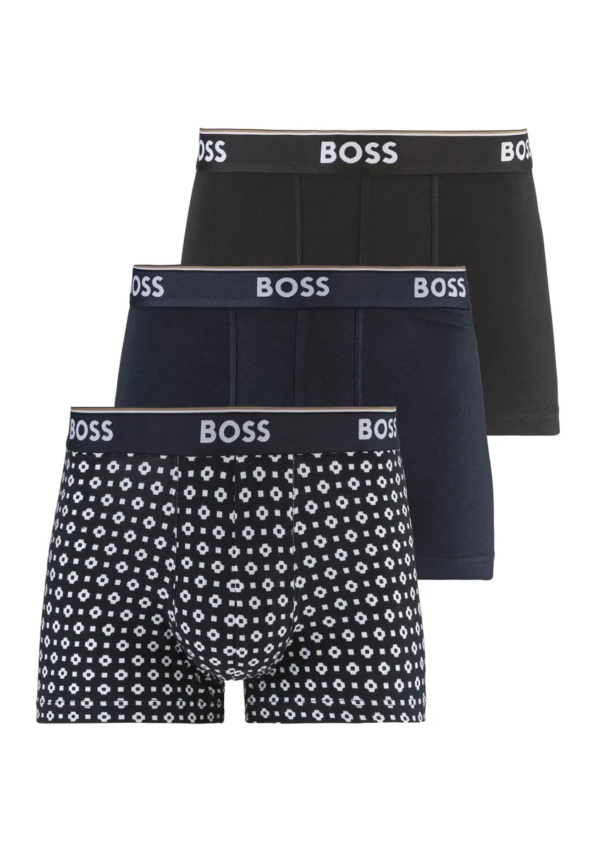 Сундуки BOSS "Trunk 3P Power Desig" (упаковка, 3 шт., 3 шт.), с поясом с логотипом BOSS, черный
Сундуки BOSS "Trunk 3P Power Desig" (упаковка, 3 шт., 3 шт.), с поясом с логотипом BOSS, черный