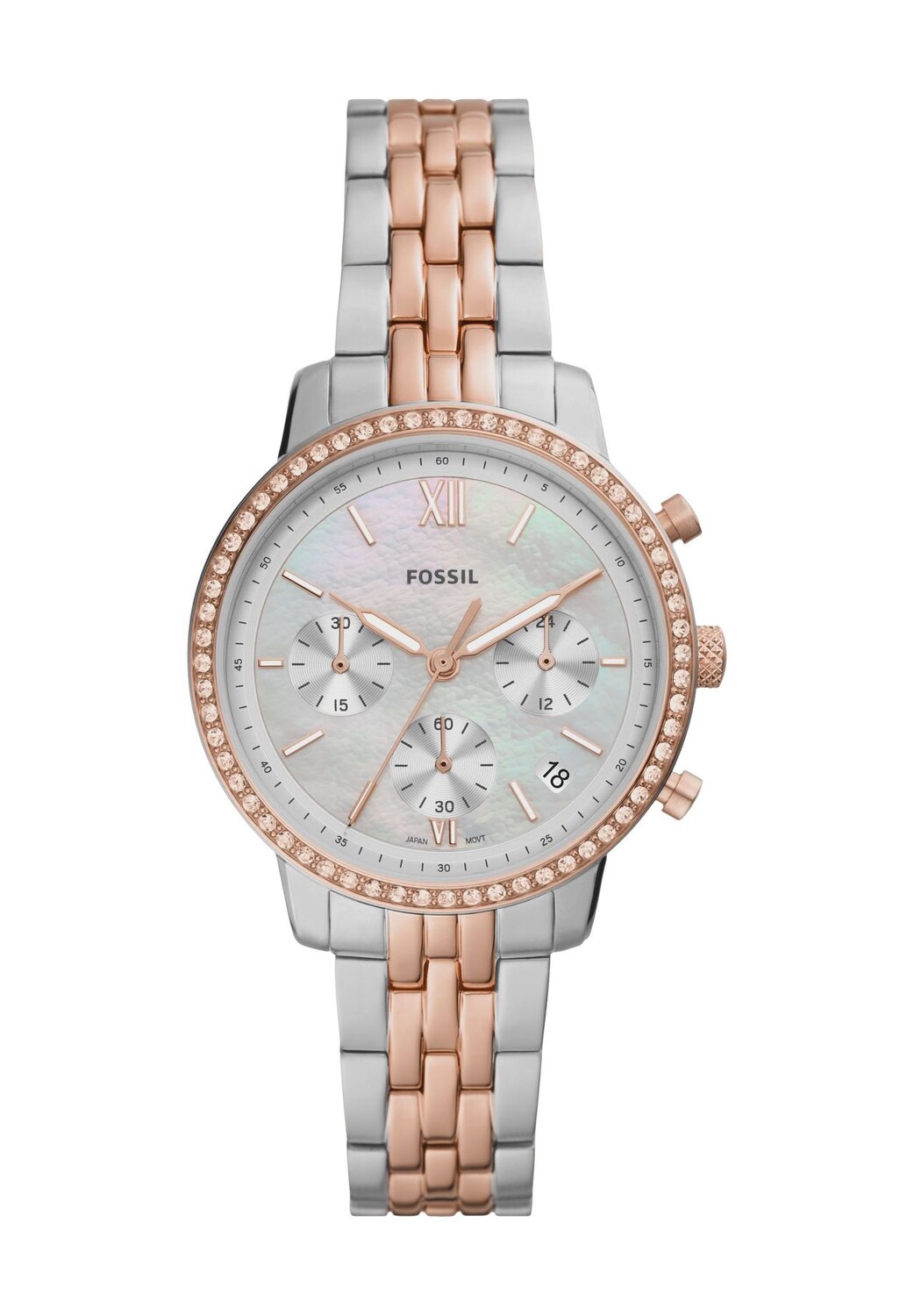Женский хронограф ES5279 FOSSIL, цвет Bicolor
Женский хронограф ES5279 FOSSIL, цвет Bicolor