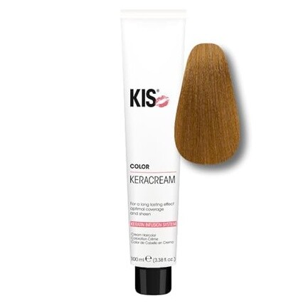 KIS KeraCream Color Перманентная крем-краска для волос 100 мл 7T Интенсивная краска для волос с высокой степенью покрытия Кератиновая инфузия - Подходит для животных и экологически устойчива
KIS KeraCream Color Перманентная крем-краска для волос 100 мл 7T Интенсивная краска для волос с высокой степенью покрытия Кератиновая инфузия - Подходит для животных и экологически устойчива