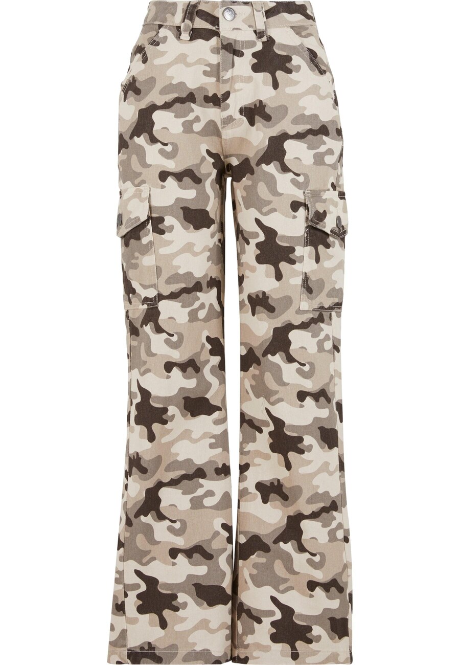 Джинсы карго с широкими штанинами DEF, бежевый
Джинсы карго с широкими штанинами DEF, бежевый