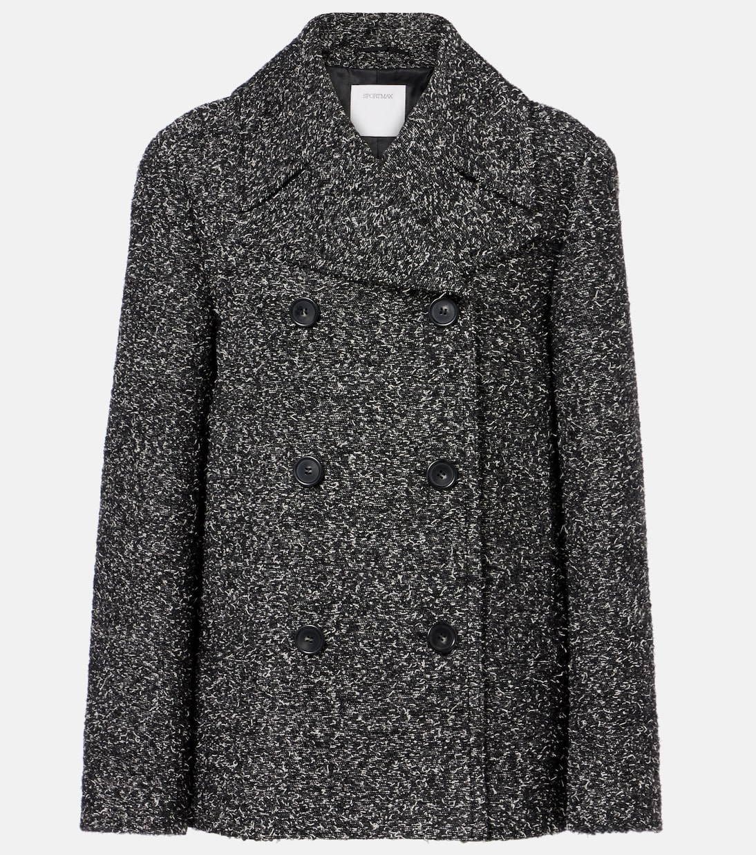 Пальто из шерсти и хлопка Olaf Sportmax, черный
Пальто из шерсти и хлопка Olaf Sportmax, черный
