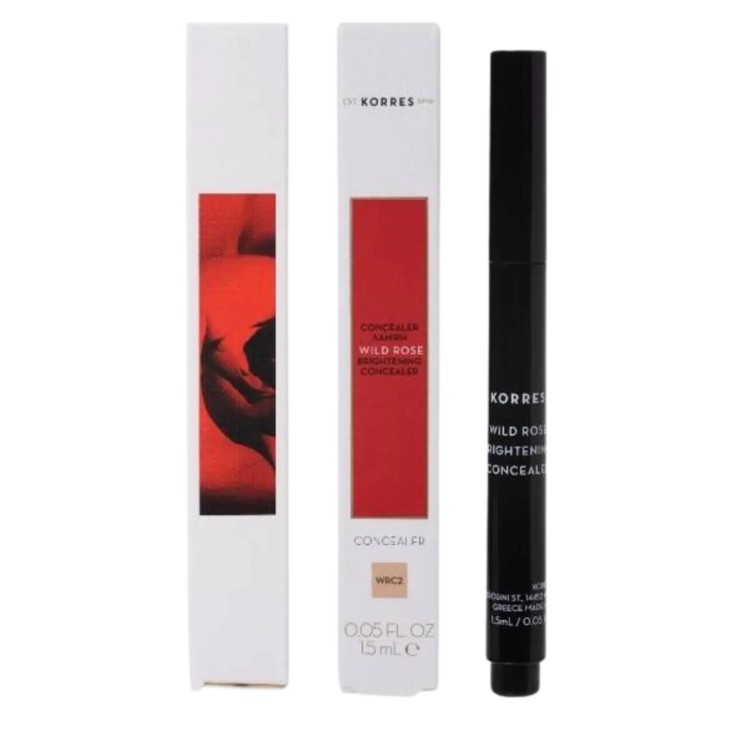 Wrc2 консилер-осветлитель Korres Wild Rose, 1,5 мл
Wrc2 консилер-осветлитель Korres Wild Rose, 1,5 мл