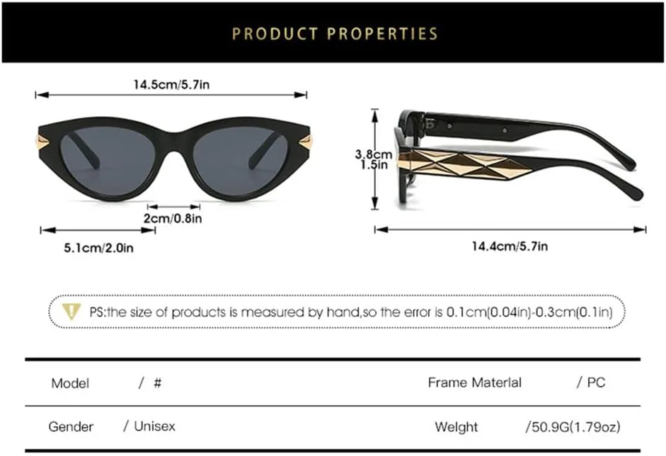 Маленькие панк-солнцезащитные очки для женщин и мужчин, дорожные солнцезащитные очки, винтажные ретро-очки с защитой от УФ-излучения UV400 LANGSER, White Gray
Маленькие панк-солнцезащитные очки для женщин и мужчин, дорожные солнцезащитные очки, винтажные ретро-очки с защитой от УФ-излучения UV400 LANGSER, White Gray