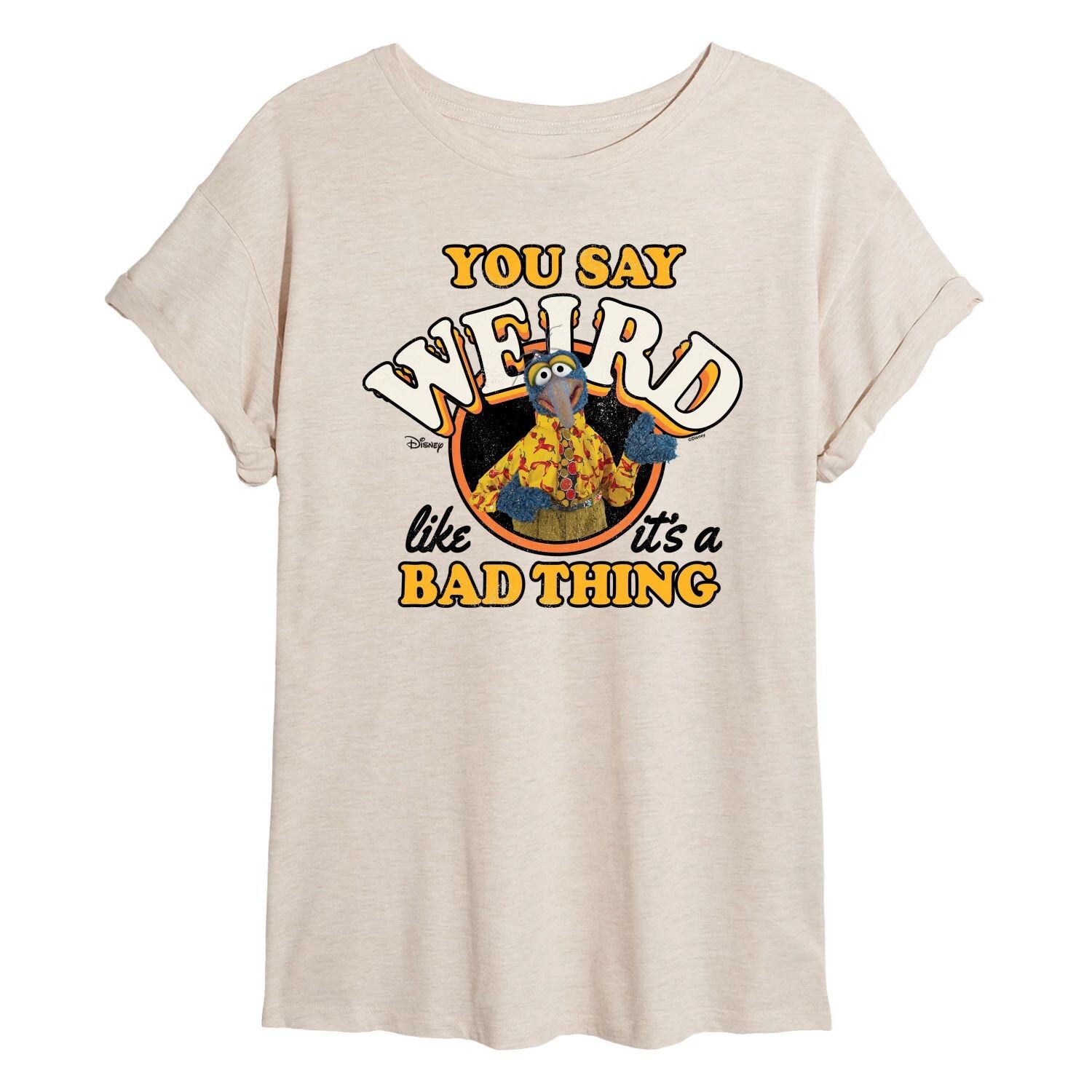 Струящаяся футболка Disney The Muppets Juniors A Bad Thing Licensed Character, бежевый
Струящаяся футболка Disney The Muppets Juniors A Bad Thing Licensed Character, бежевый