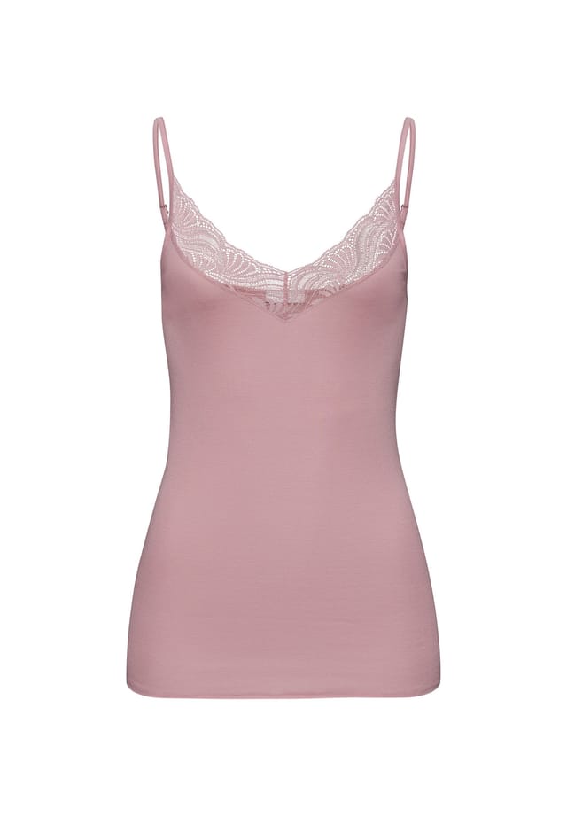 Топ спагетти из хлопка Hanro, розовый
Топ спагетти из хлопка Hanro, розовый