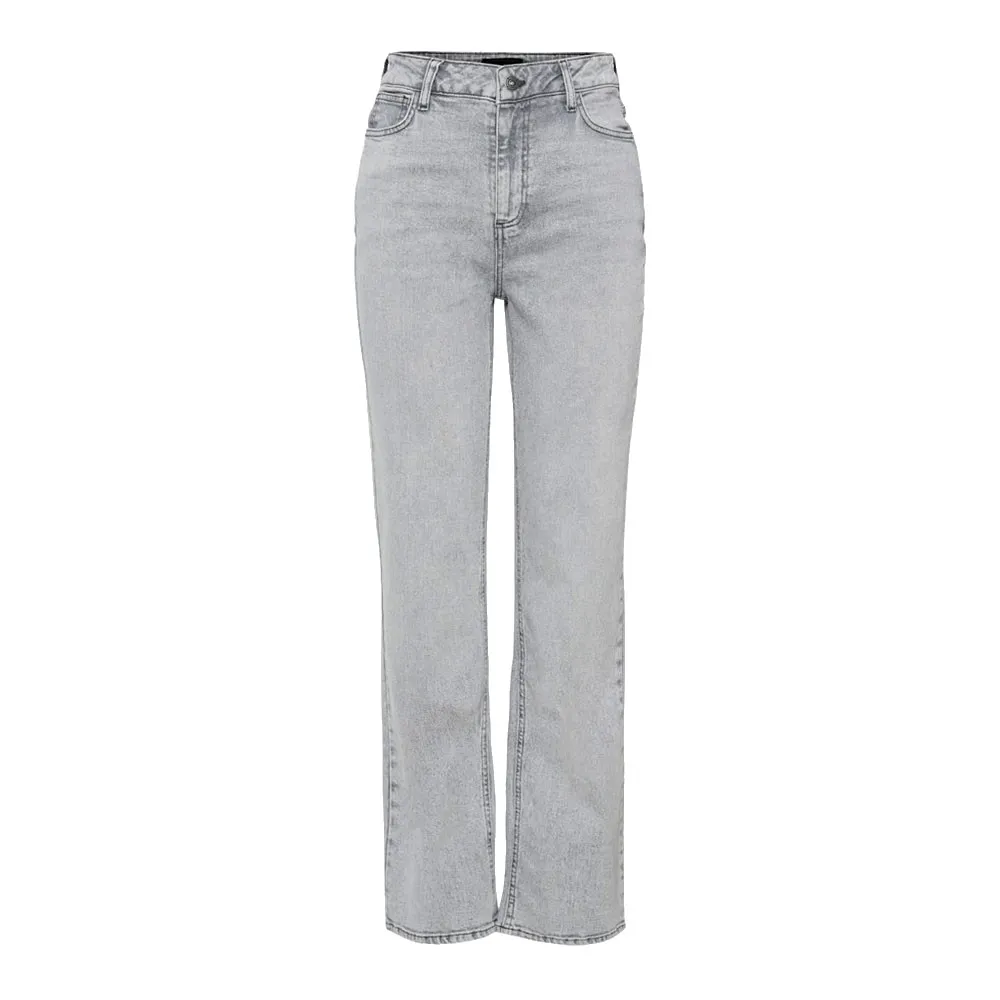 Джинсы Pieces Kelly Straight Fit high waist, серый
Джинсы Pieces Kelly Straight Fit high waist, серый