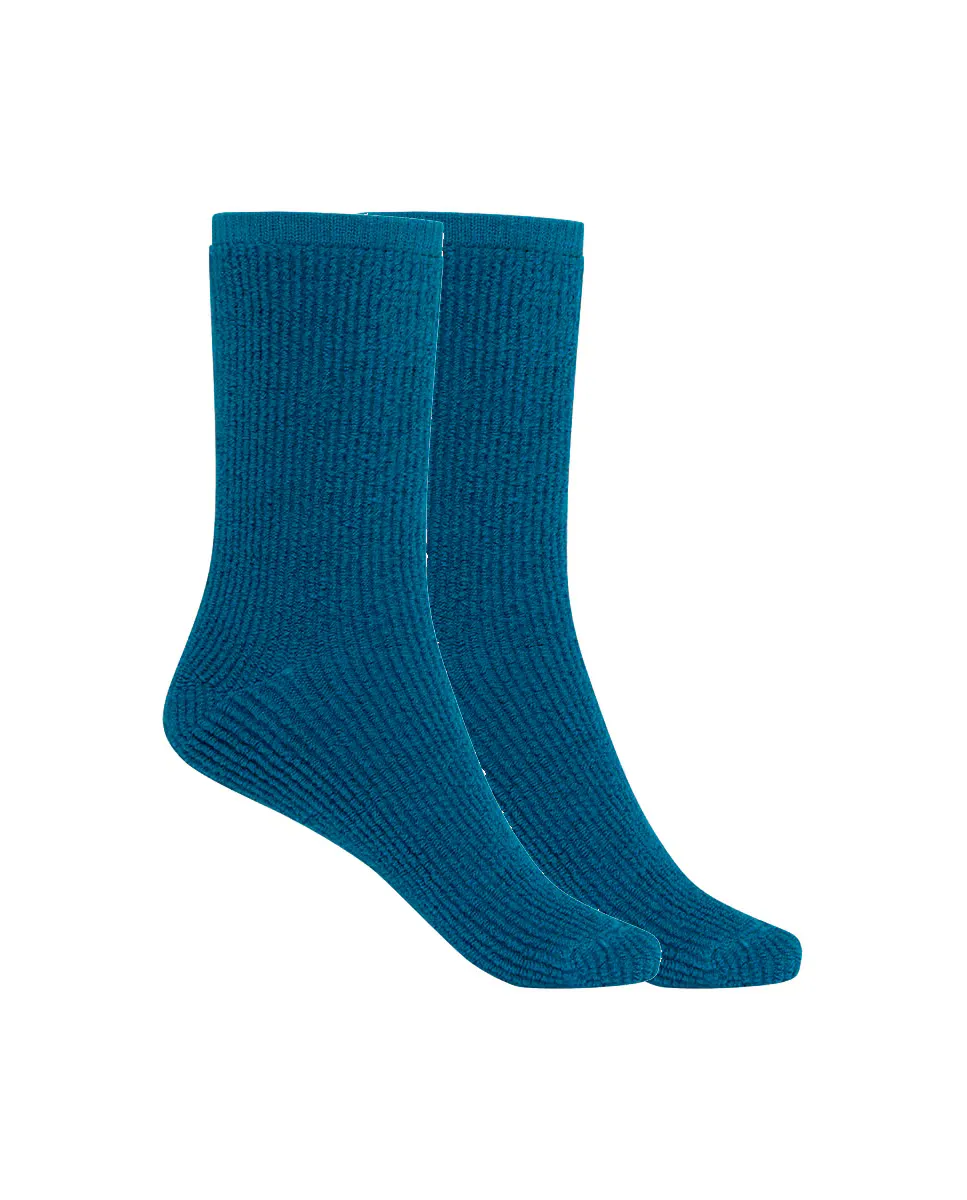 Комплект из 2 пар женских носков Orlon с внешней махровой тканью Punto Blanco, синий
Комплект из 2 пар женских носков Orlon с внешней махровой тканью Punto Blanco, синий