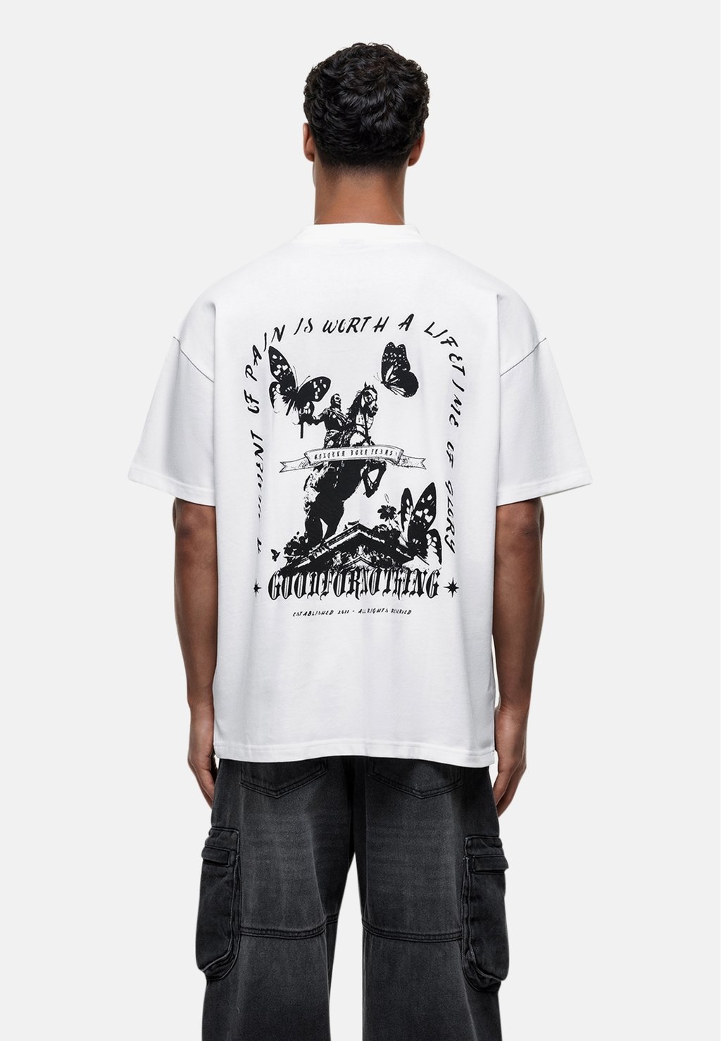 Футболка с принтом Good For Nothing, белый
Футболка с принтом Good For Nothing, белый