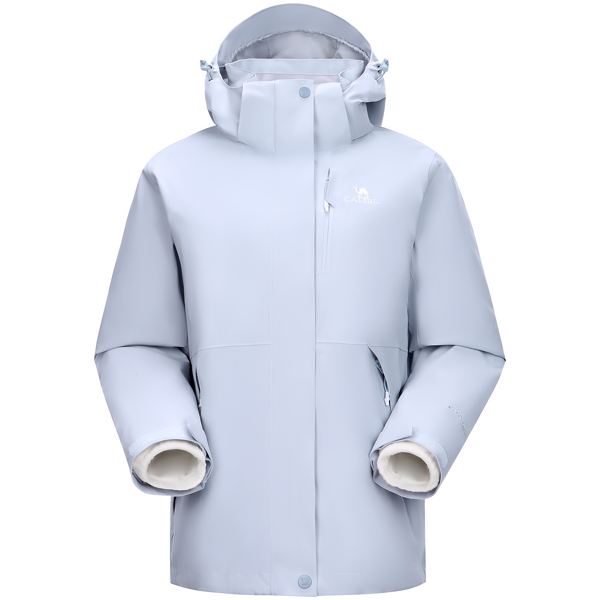 Ветровка женская Waterproof, Windproof, Abrasion Resistant, Rainproof CAMEL, moonсветло-синий
Ветровка женская Waterproof, Windproof, Abrasion Resistant, Rainproof CAMEL, moonсветло-синий