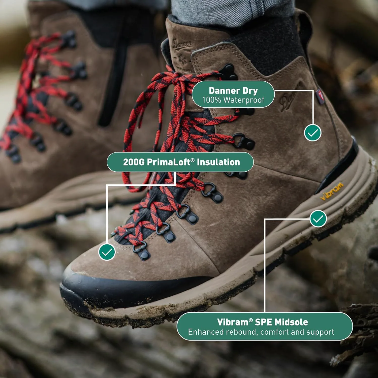 Мужские водонепроницаемые туристические ботинки Danner Arctic 600 Side-Zip 7" 200G, утепленные, прочные, для любых погодных условий, черный
Мужские водонепроницаемые туристические ботинки Danner Arctic 600 Side-Zip 7" 200G, утепленные, прочные, для любых погодных условий, черный