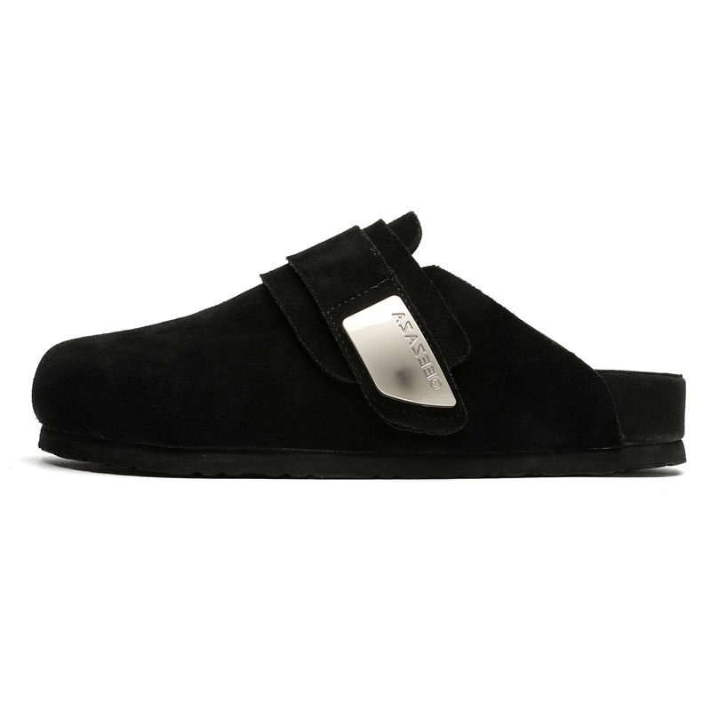 Roubini Износостойкие противоскользящие закрытые тапочки унисекс черные, цвет Black
Roubini Износостойкие противоскользящие закрытые тапочки унисекс черные, цвет Black