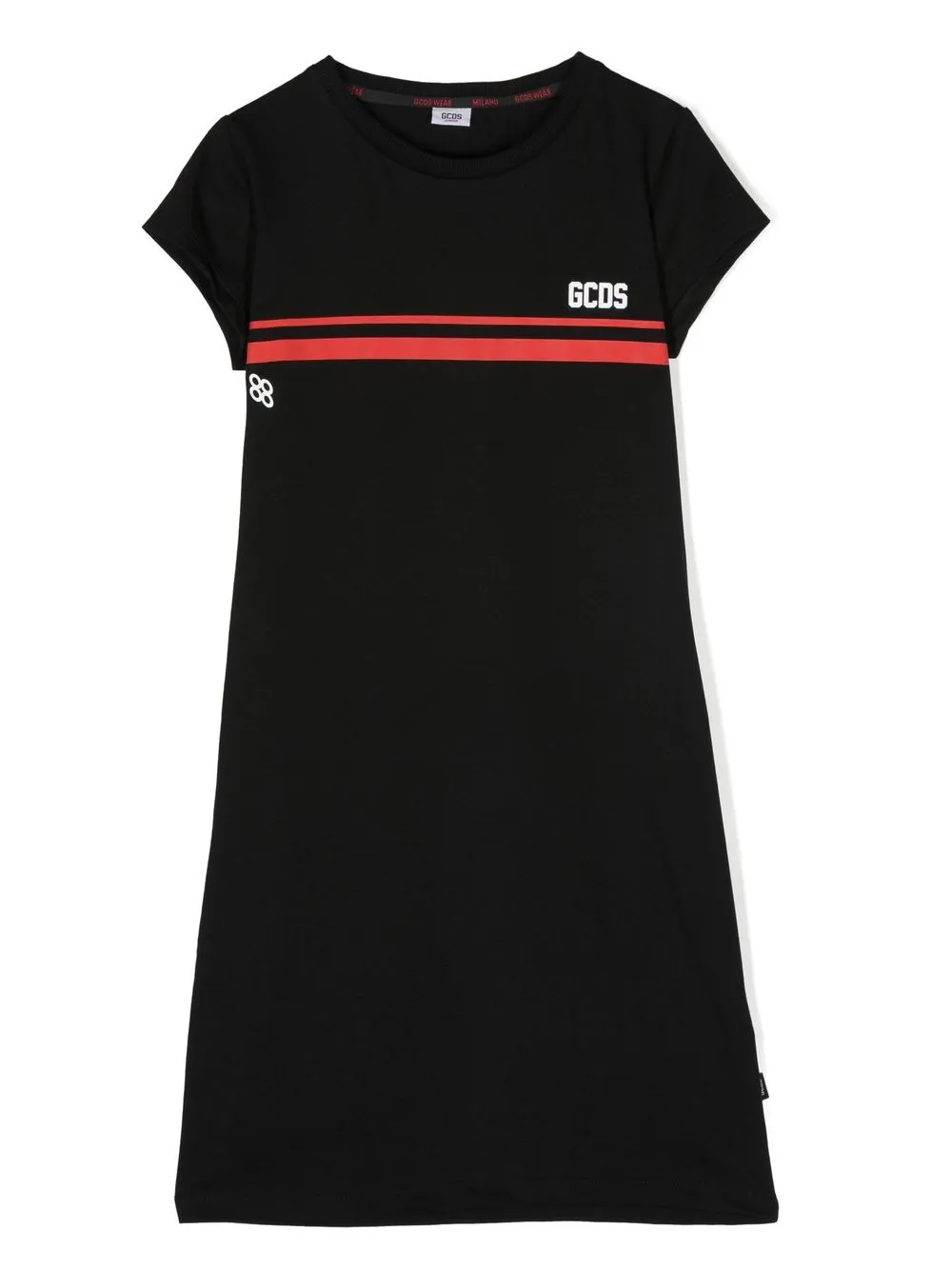 Платье с полосками Gcds Kids, черный
Платье с полосками Gcds Kids, черный