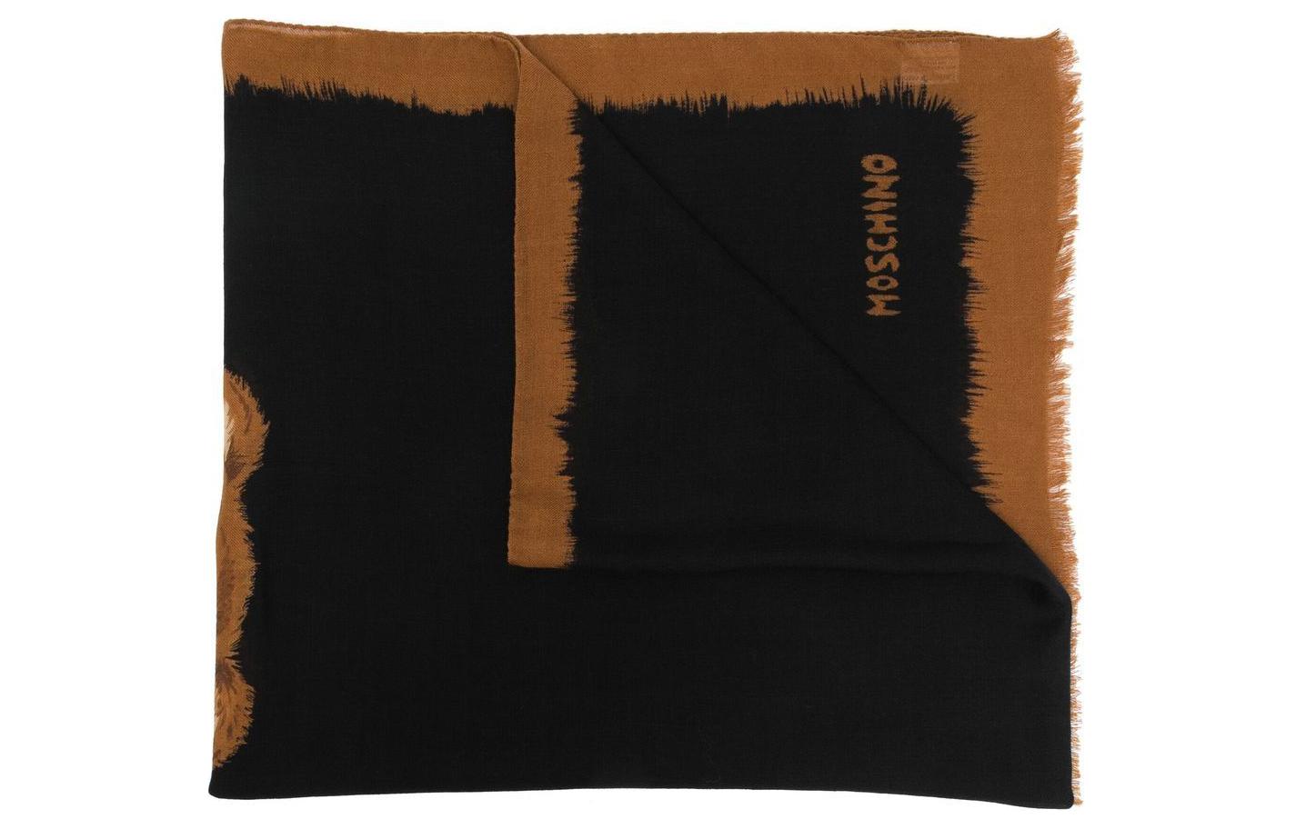 Шелковый шарф женский MOSCHINO, черный
Шелковый шарф женский MOSCHINO, черный