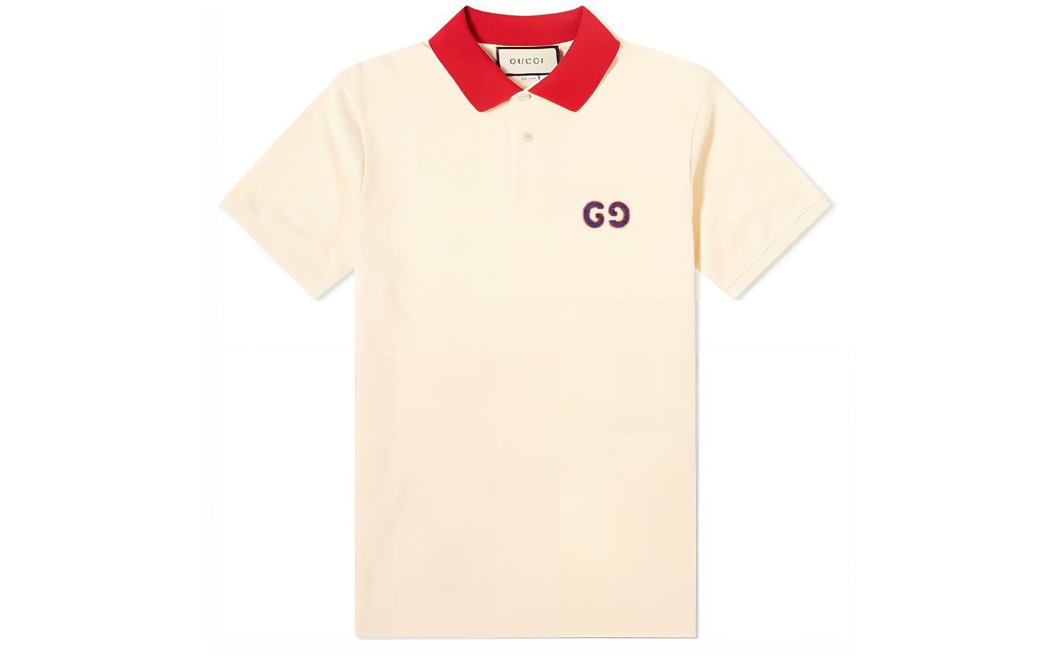 Мужская контрастная рубашка-поло с коротким рукавом и логотипом темно-синего цвета Gucci, кремовый
Мужская контрастная рубашка-поло с коротким рукавом и логотипом темно-синего цвета Gucci, кремовый