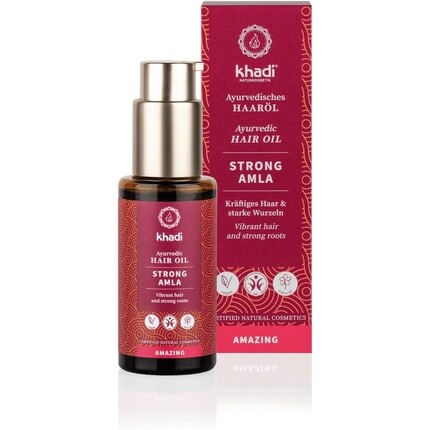 Khadi Органическое сильное масло амлы 50 мл
Khadi Органическое сильное масло амлы 50 мл