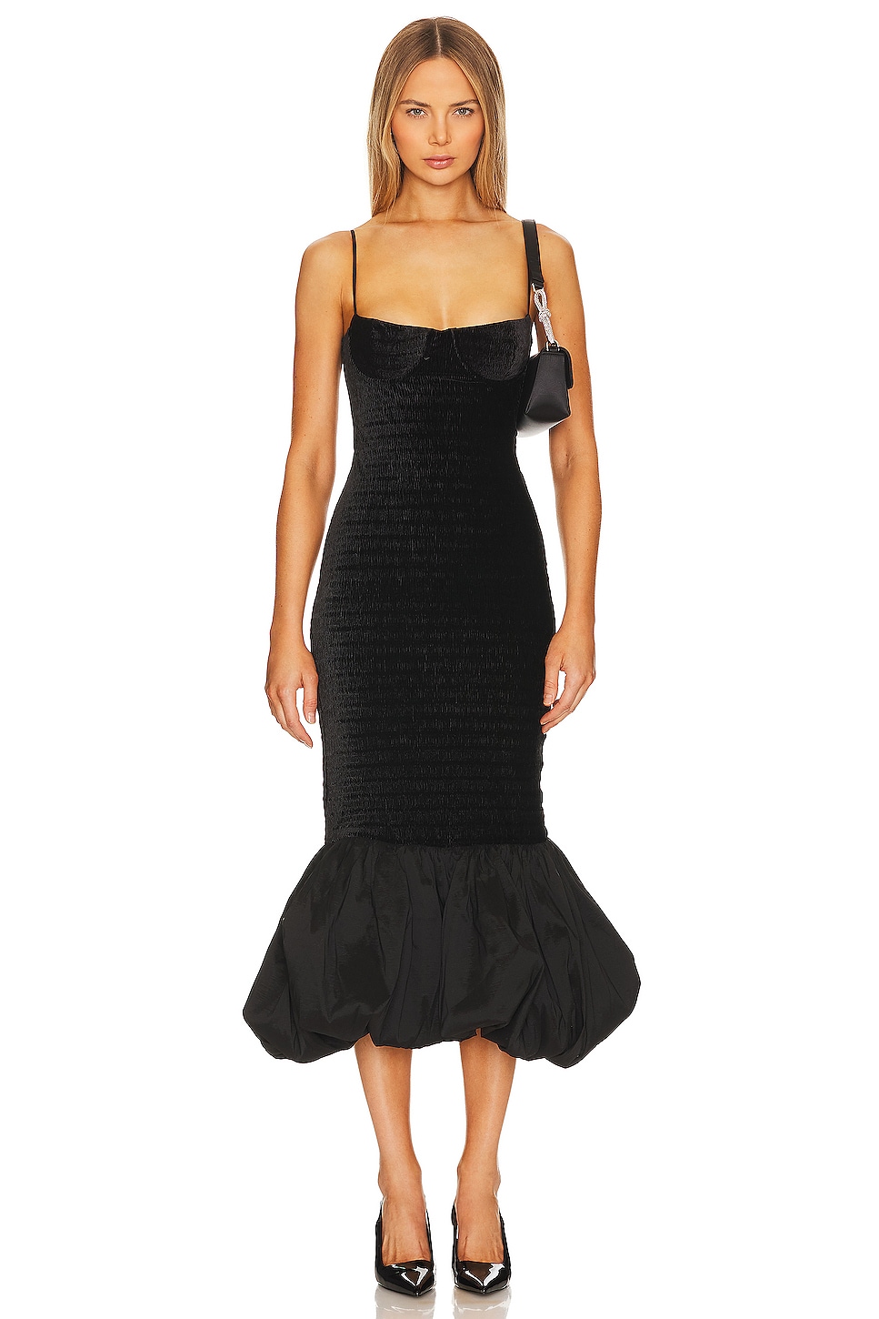 Платье миди далия Nbd, черный
Платье миди далия Nbd, черный