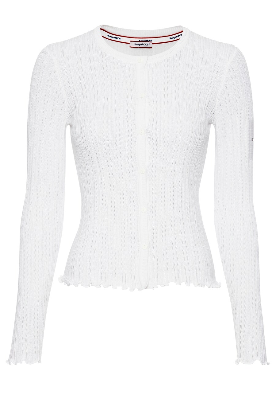 Вязаный кардиган KangaROOS, белый
Вязаный кардиган KangaROOS, белый