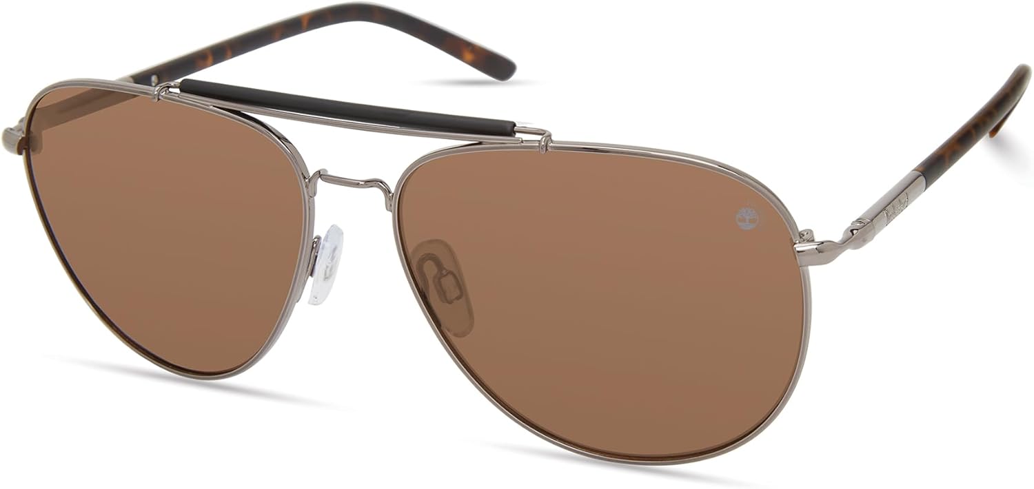 Timberland мужские пилотские очки Pilot, Shiny Gunmetal/Brown Polarized
Timberland мужские пилотские очки Pilot, Shiny Gunmetal/Brown Polarized